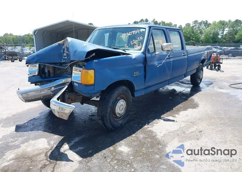 1991 Ford F350 z USA, uszkodzony, nr VIN 2FTJW35H4MCA18079